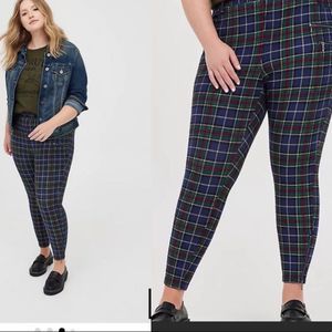 Torrid tartan plaid skinny pants